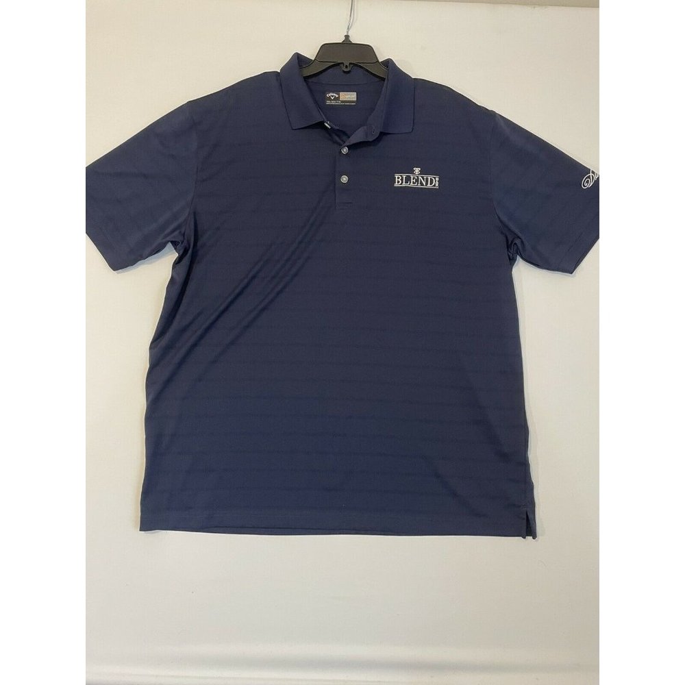Callaway Opti Dri Mens XXL Golf Polo Shirt Dark Navy